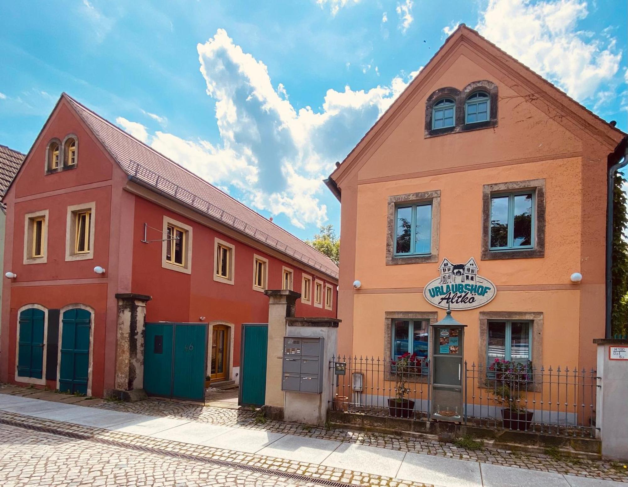 Apartmán Urlaubshof Altkoe Radebeul Exteriér fotografie